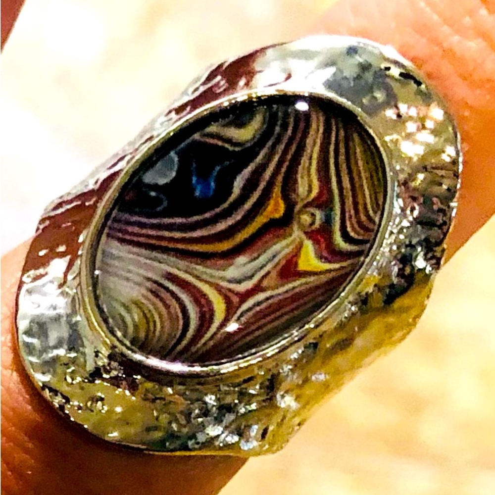 - BEAUTIFUL MARBLED STYLE  RING NEW🔥